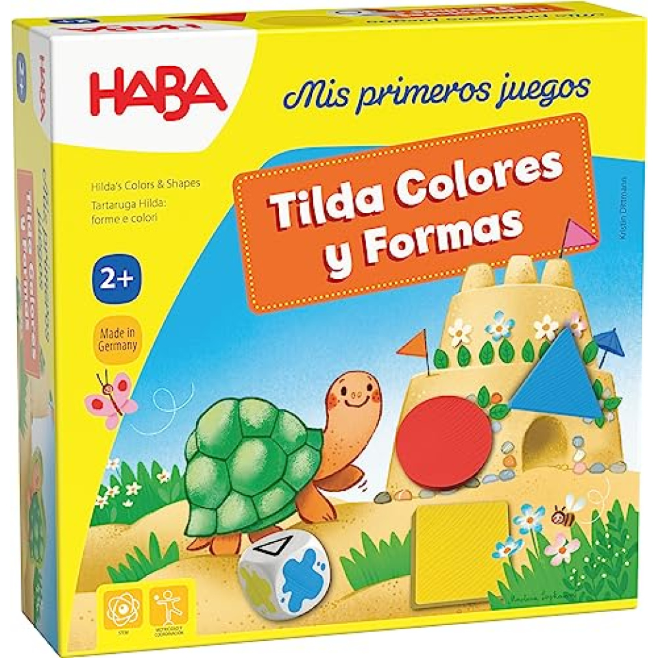 HABA Tilda Colori e Forme – Gioco da Tavolo per Bambini dai 2 Anni