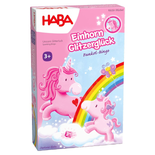 HABA Unicorno Glitterato – Bingo Scintillio dai 3 Anni