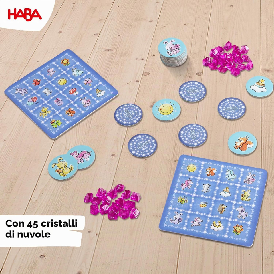 HABA Unicorno Glitterato – Bingo Scintillio dai 3 Anni