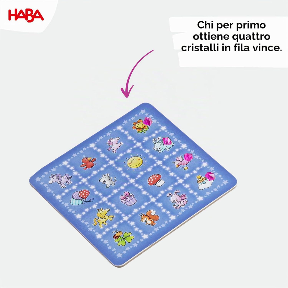 HABA Unicorno Glitterato – Bingo Scintillio dai 3 Anni