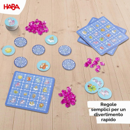 HABA Unicorno Glitterato – Bingo Scintillio dai 3 Anni
