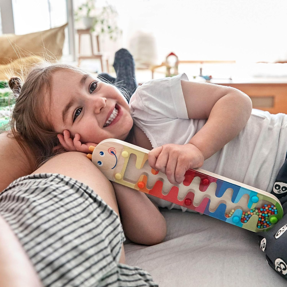 HABA Verme della Pioggia – Gioco Sonoro e di Abilità dai 2 Anni