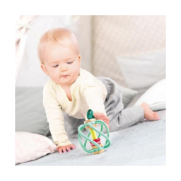 Hape Afferra la Mela – Gioco Sensoriale Neonati con Anelli Sonori