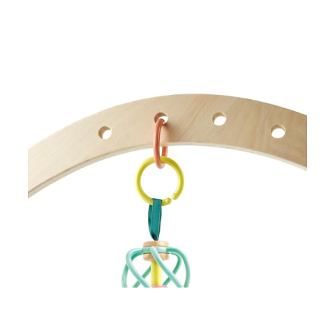 Hape Afferra la Mela – Gioco Sensoriale Neonati con Anelli Sonori