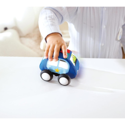 Hape Set Auto di Peluche Pull-Back con Tappetino Gioco