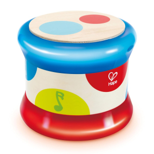 Hape Baby Tamburo – Gioco Musicale in Legno dai 6 Mesi