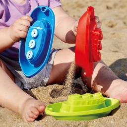 Hape Barchette Impilabili – Gioco Bagnetto dai 18 Mesi