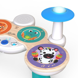 Hape Smart Battery Magic Touch – Batteria Musicale in Legno per Bambini