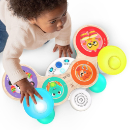 Hape Smart Battery Magic Touch – Batteria Musicale in Legno per Bambini