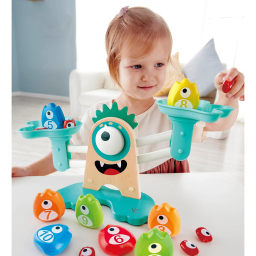Hape Bilancia con Mostriciattoli – Gioco Matematico in Legno