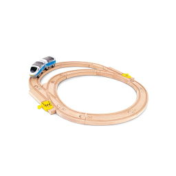 Hape Binari Meccanici a Y per Ferrovia in Legno – 2 Pezzi