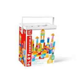 Hape Fantastici Blocchi – 101 Pezzi in Faggio Multicolore