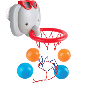 Hape Canestro Elefante da Bagno con 4 Palline