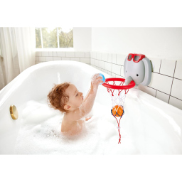 Hape Canestro Elefante da Bagno con 4 Palline