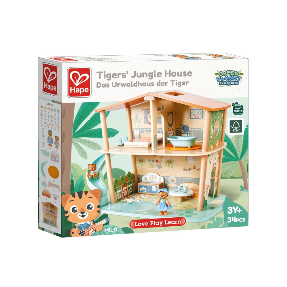 Hape Casa nella Giungla delle Tigri in Bambù