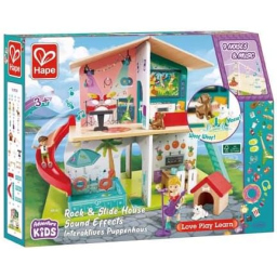 Hape Casetta delle Star – Casa delle Bambole in Legno con Suoni