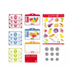 Hape Cassa del Supermercato con Calcolatrice Solare e Accessori
