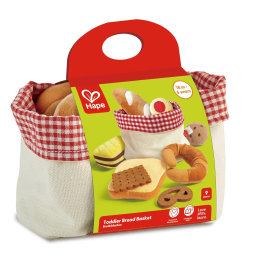 Hape Cesto di Pane in Feltro – Set Cibo Giocattolo per Bambini