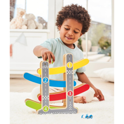 Hape Circuito Macchinine in Legno con Pista e Parcheggio