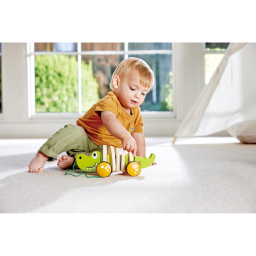 Hape Coccodrillo Trainabile in Legno per Primi Passi