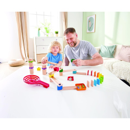 Hape Crazy Rollers Stack Track – Pista Biglie Componibile