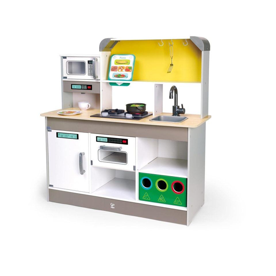 Hape Cucina Gioco Deluxe con Microonde e Accessori