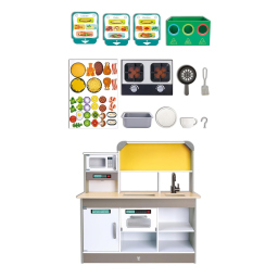 Hape Cucina Gioco Deluxe con Microonde e Accessori