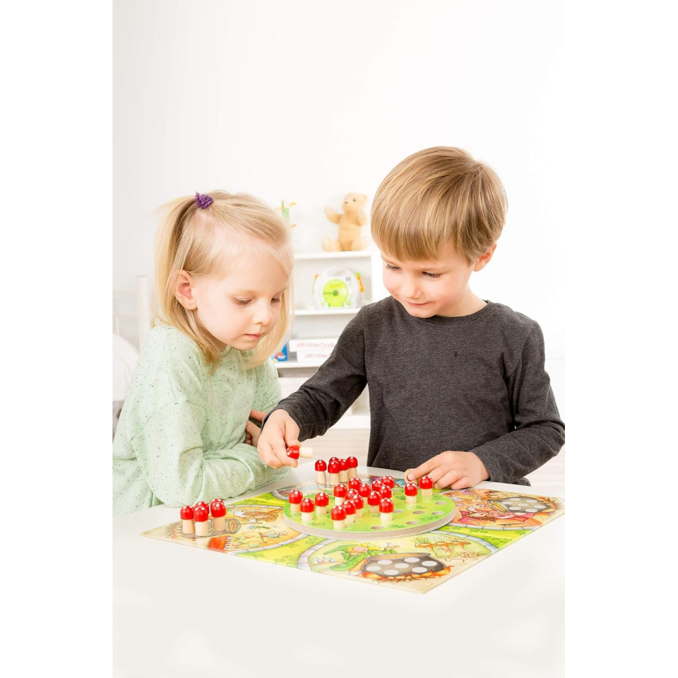 Hape Cucina delle Streghe – Gioco di Memoria in Legno con Funghetti