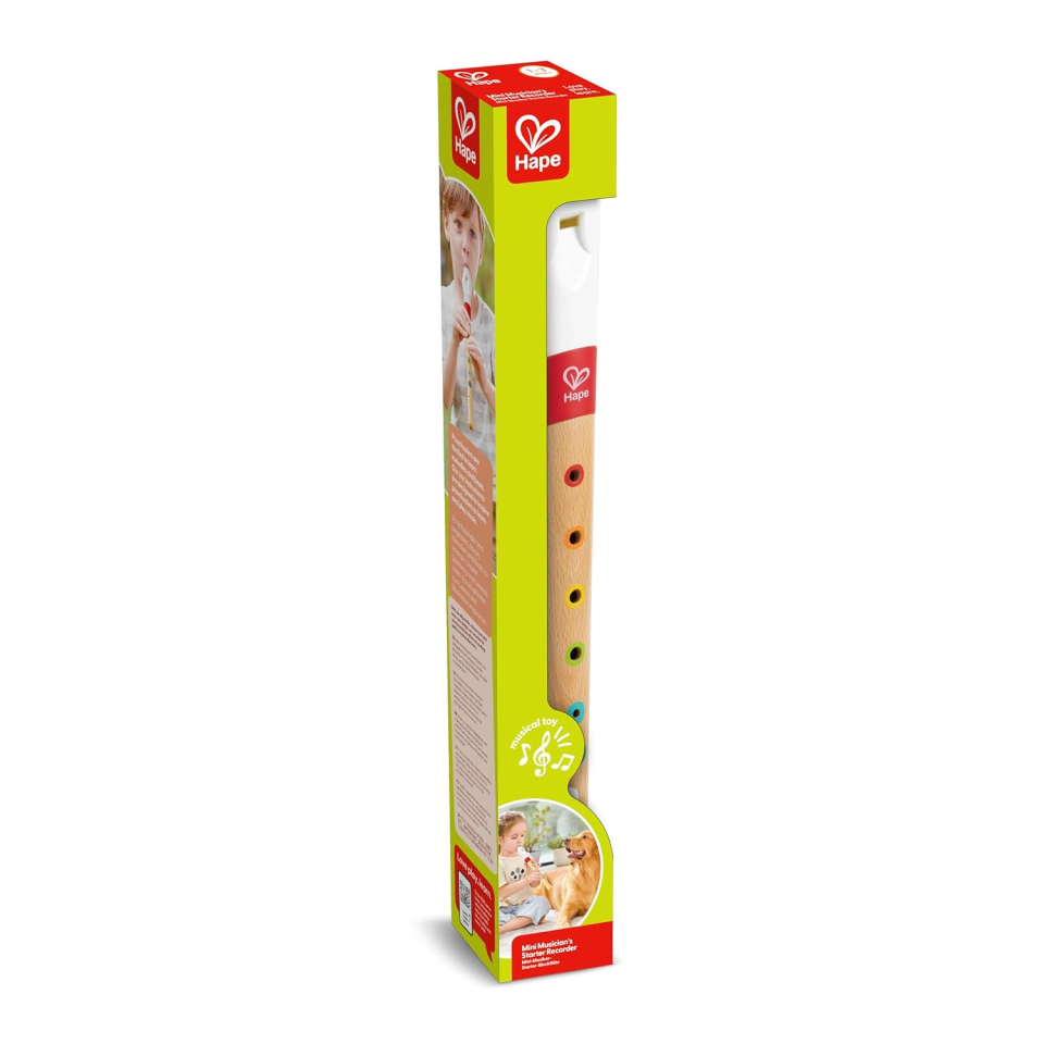 Hape Flauto Dolce in Legno per Bambini