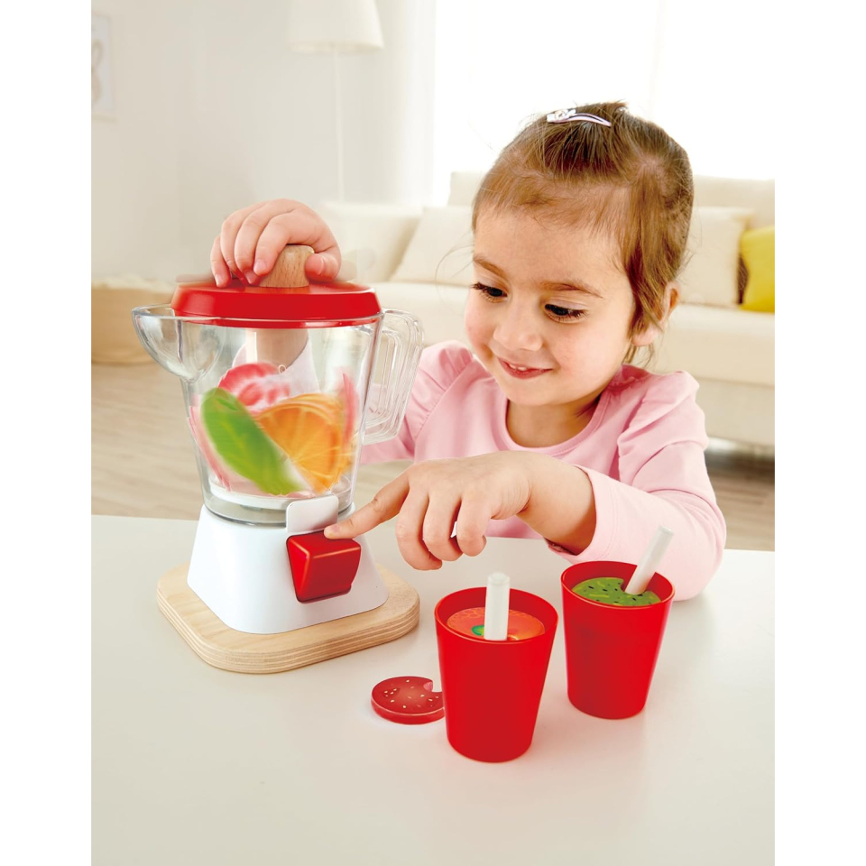 Hape Frullatore per Frappè in Legno – Set Cucina Giocattolo