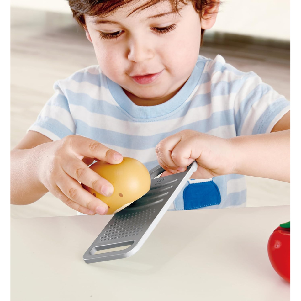 Hape Ingredienti Essenziali – Set Cucina in Legno per Bambini