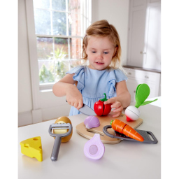 Hape Ingredienti Essenziali – Set Cucina in Legno per Bambini