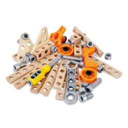 Hape Junior Inventor – Kit Costruzioni STEAM 42 Pezzi dai 4 Anni