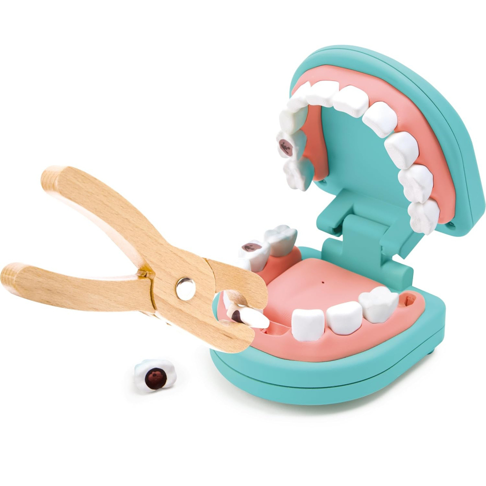 Hape Kit Dentista – Set Gioco di Ruolo con Strumenti Interattivi
