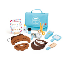 Hape Kit Parrucchiere – Set Gioco di Ruolo in Legno per Bambini