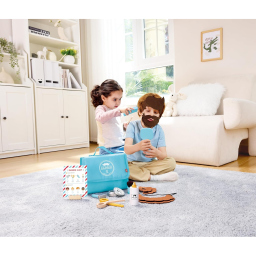 Hape Kit Parrucchiere – Set Gioco di Ruolo in Legno per Bambini