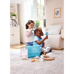Hape Kit Parrucchiere – Set Gioco di Ruolo in Legno per Bambini