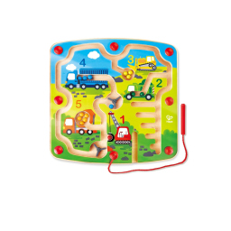 Hape Labirinto Magnetico Cantiere – Gioco Educativo con Numeri