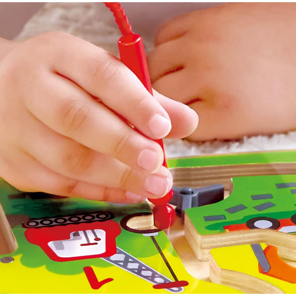 Hape Labirinto Magnetico Cantiere – Gioco Educativo con Numeri