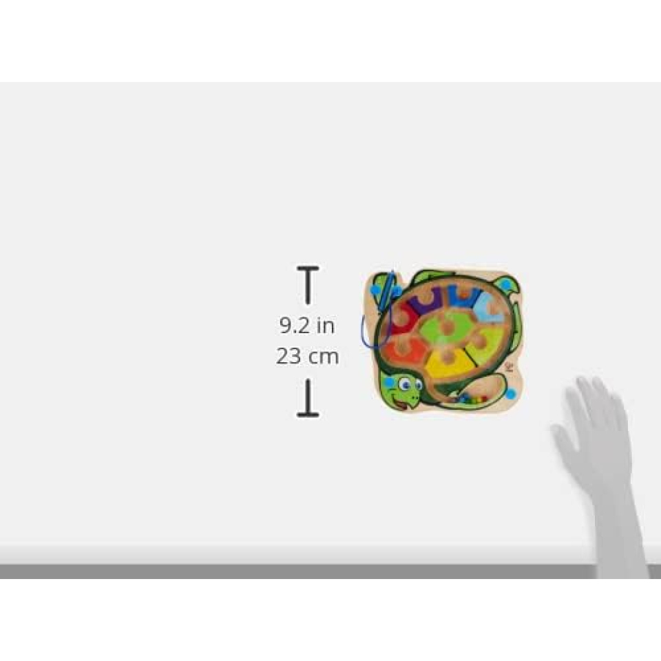 Hape Labirinto Magnetico Tartaruga – Gioco Montessori in Legno