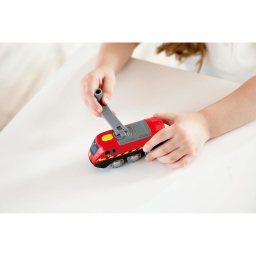 Hape Locomotiva Ricaricabile con Manovella per Trenini in Legno