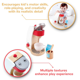 Hape Macchinetta del Caffè in Legno per Bambini