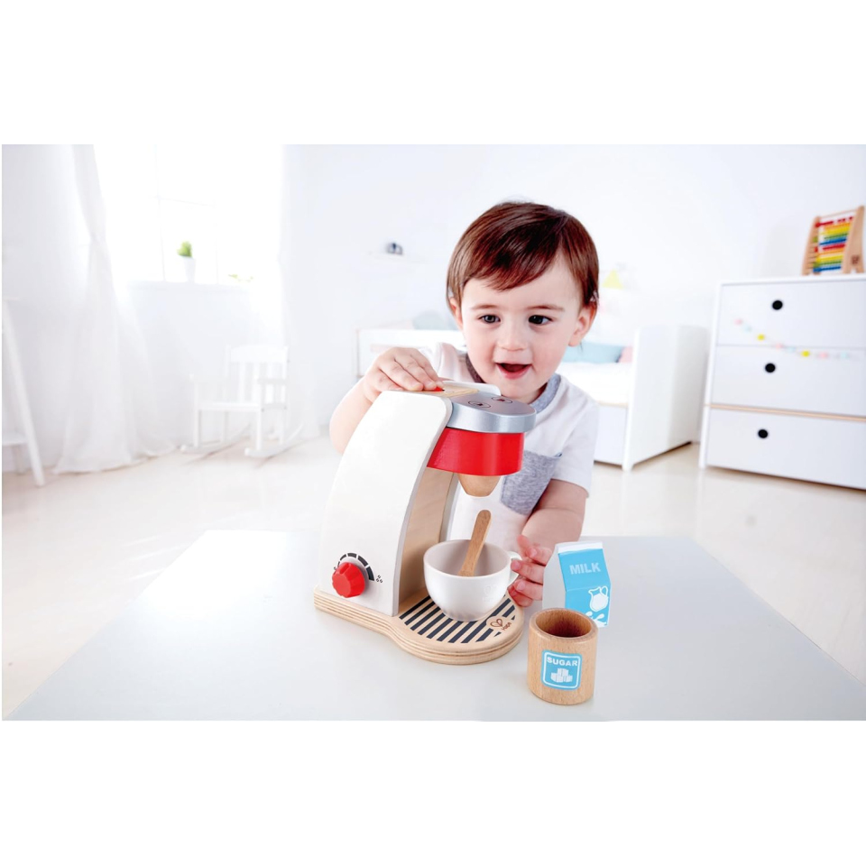 Hape Macchinetta del Caffè in Legno per Bambini