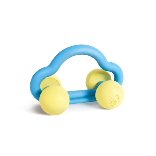 Hape Macchinina Sonaglio in Riso Giapponese – Gioco Sensoriale dai 6 Mesi