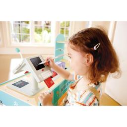 Hape Negozio Commerciale in Legno con Scanner e Accessori