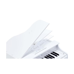 Hape Pianoforte Elettronico Bianco Deluxe con Sgabello – 30 Tasti