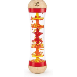Hape Set Pinguino Musicale e Rainmaker in Legno