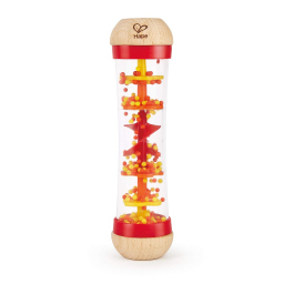 Hape Set Pinguino Musicale e Rainmaker in Legno