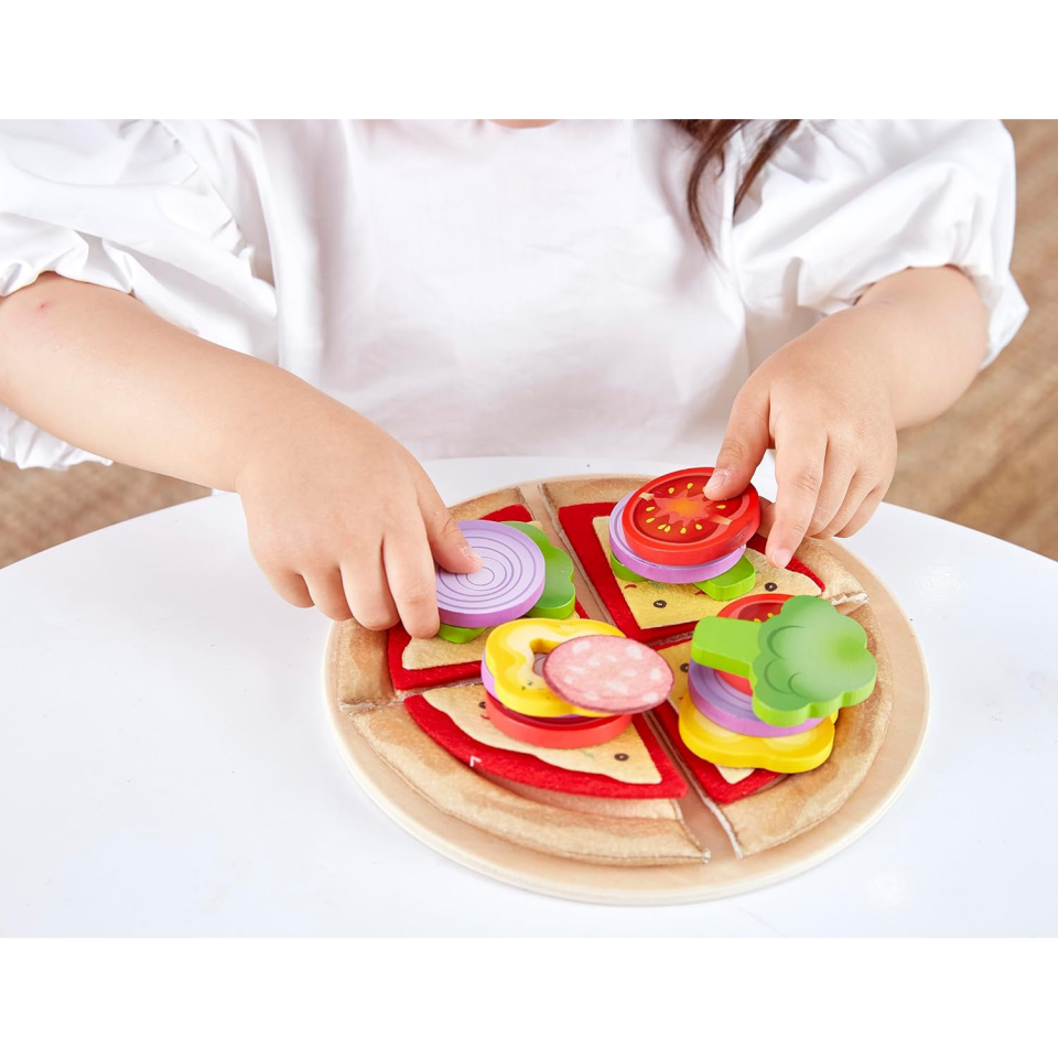 Hape Pizza Perfetta – Set Cucina Giocattolo in Legno
