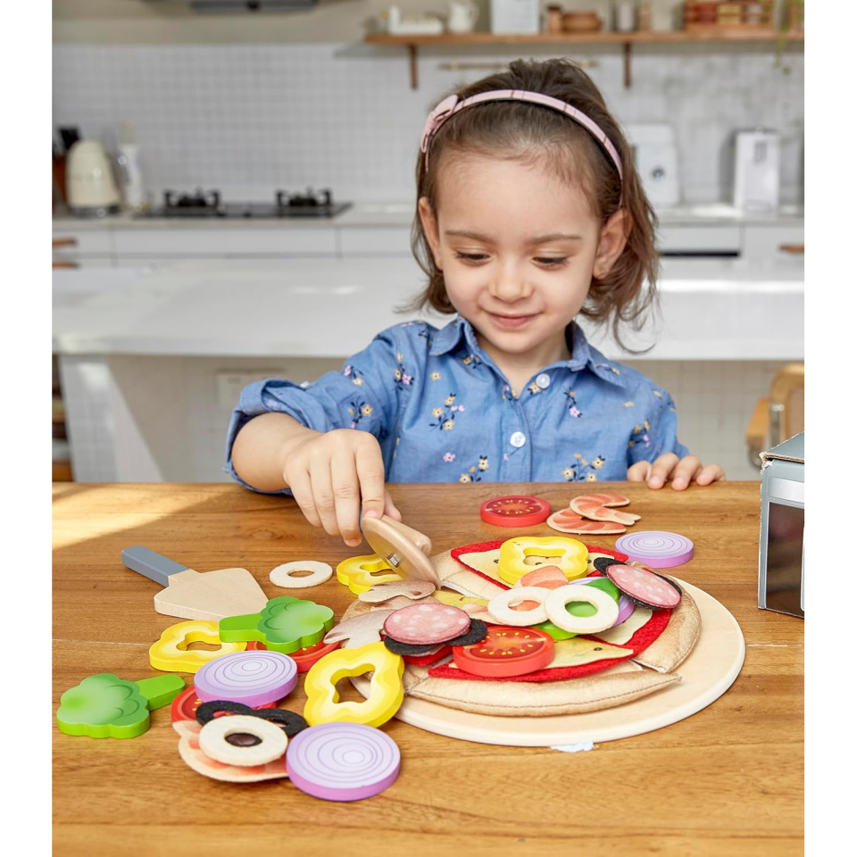 Hape Pizza Perfetta – Set Cucina Giocattolo in Legno